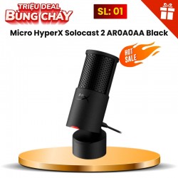 Micro HyperX Solocast 2 AR0A0AA Black