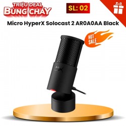 Micro HyperX Solocast 2 AR0A0AA Black