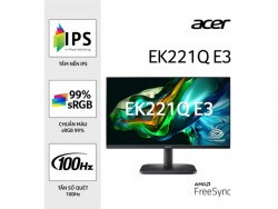 Màn hình Acer EK221Q E3 UM.WE1SV.301 (21.5 inch - FHD - IPS - 100Hz - 1ms)