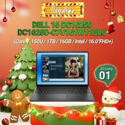 Laptop Dell 16 DC16250 DC16250-C7U161W11BLU