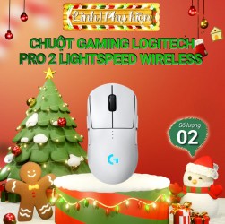 Chuột gaming không dây Logitech PRO 2 Lightspeed Wireless Trắng (910-007304)