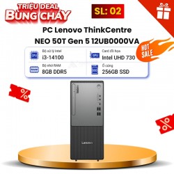 Máy tính để bàn Lenovo ThinkCentre neo 50t Gen 5 12UB0000VA