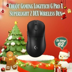 Chuột Gaming Logitech G Pro X Superlight 2 DEX Wireless Đen (910-007359)