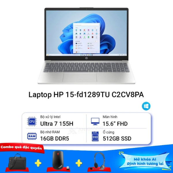 Laptop HP 15-fd1289TU C2CV8PA