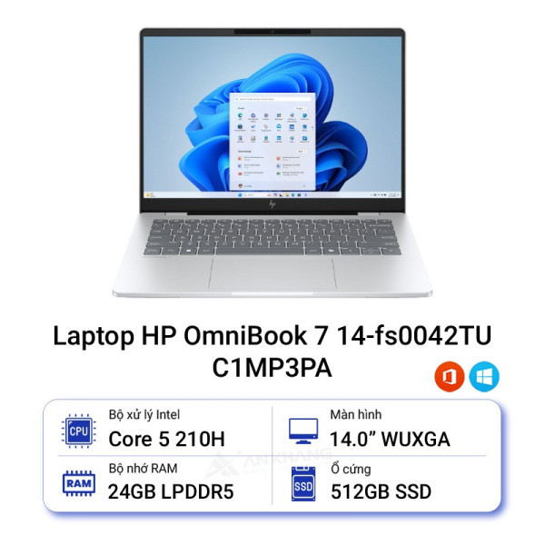 Laptop HP OmniBook 7 14-fs0042TU C1MP3PA