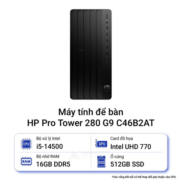 Máy tính để bàn HP Pro Tower 280 G9 C46B2AT