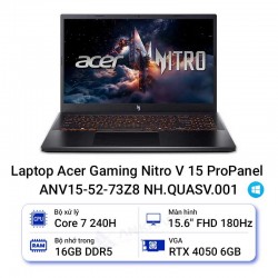 Laptop Acer Gaming Nitro V 15 ProPanel ANV15-52-73Z8 NH.QUASV.001