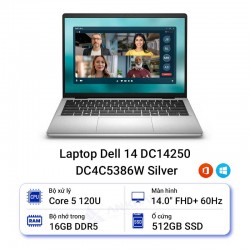 Laptop Dell 14 DC14250 DC4C5386W Silver