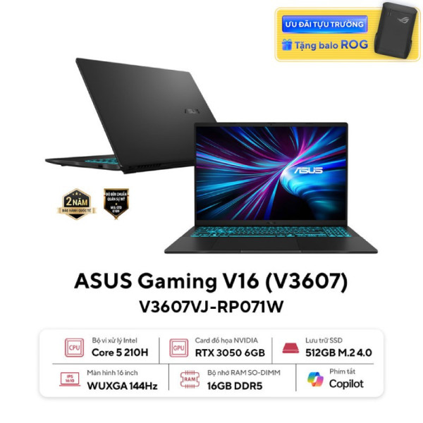 Laptop ASUS Gaming V16 V3607VJ-RP071W