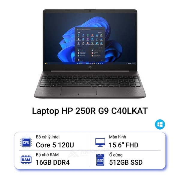 Laptop HP 250R G9 C40LKAT