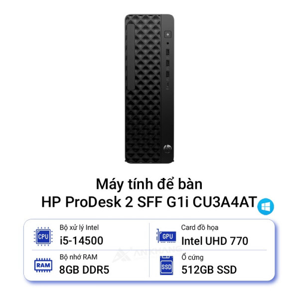 Máy tính để bàn HP ProDesk 2 SFF G1i CU3A4AT