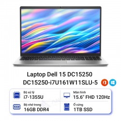 Laptop Dell 15 DC15250 DC15250-i7U161W11SLU-5