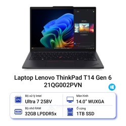 Laptop Lenovo ThinkPad T14 Gen 6 21QG002PVN