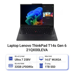 Laptop Lenovo ThinkPad T14s Gen 6 21QX00LEVA