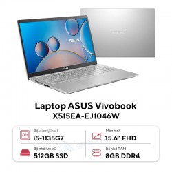 Laptop ASUS Vivobook X515EA-EJ1046W