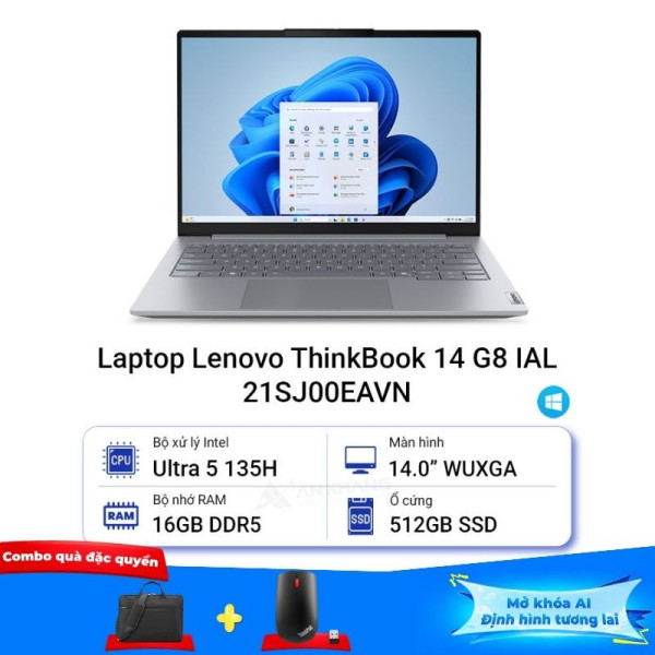Laptop Lenovo ThinkBook 14 G8 IAL 21SJ00EAVN