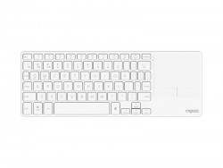 Bàn phím không dây Rapoo E900T kèm touchpad Trắng