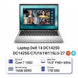 Laptop Dell 14 DC14250 DC14250-C7U161W11SLU-27