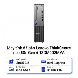 Máy tính để bàn Lenovo ThinkCentre neo 50s Gen 6 13DM003MVA