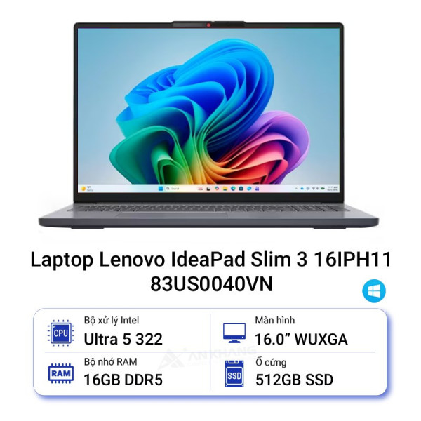 Laptop Lenovo IdeaPad Slim 3 16IPH11 83US0040VN