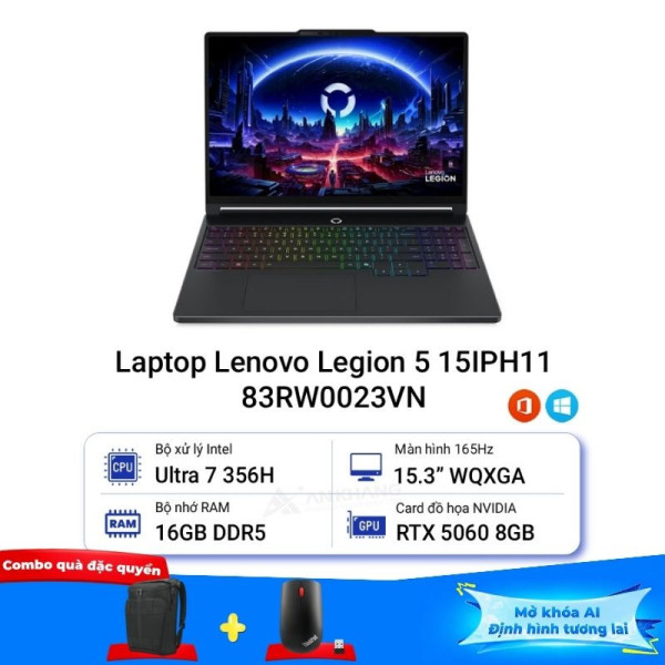Laptop Lenovo Legion 5 15IPH11 83RW0023VN