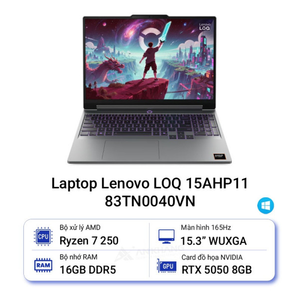 Laptop Lenovo LOQ 15AHP11 83TN0040VN