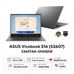 Laptop ASUS Vivobook S16 S3607AA-SH042W