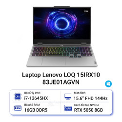 Laptop Lenovo LOQ 15IRX10 83JE01AGVN