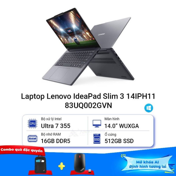 Laptop Lenovo IdeaPad Slim 3 14IPH11 83UQ002GVN