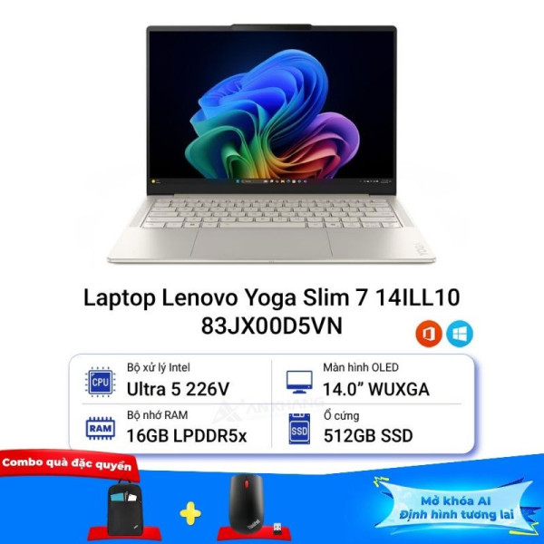 Laptop Lenovo Yoga Slim 7 14ILL10 83JX00D5VN
