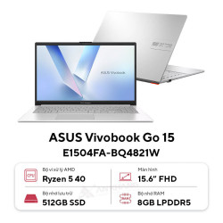 Laptop ASUS Vivobook Go 15 E1504FA-BQ4821W