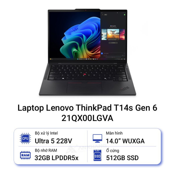 Laptop Lenovo ThinkPad T14s Gen 6 21QX00LGVA