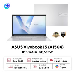 Laptop ASUS Vivobook 15 X1504MA-BQ633W