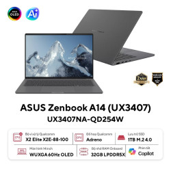 Laptop ASUS Zenbook A14 UX3407NA-QD254W