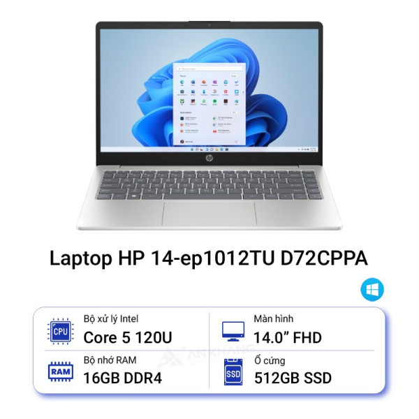 Laptop HP 14-ep1012TU D72CPPA