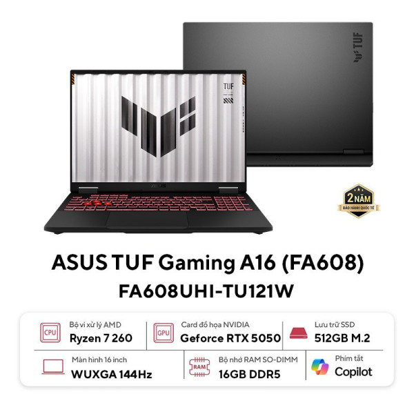 Laptop ASUS TUF Gaming A16 FA608UHI-TU121W