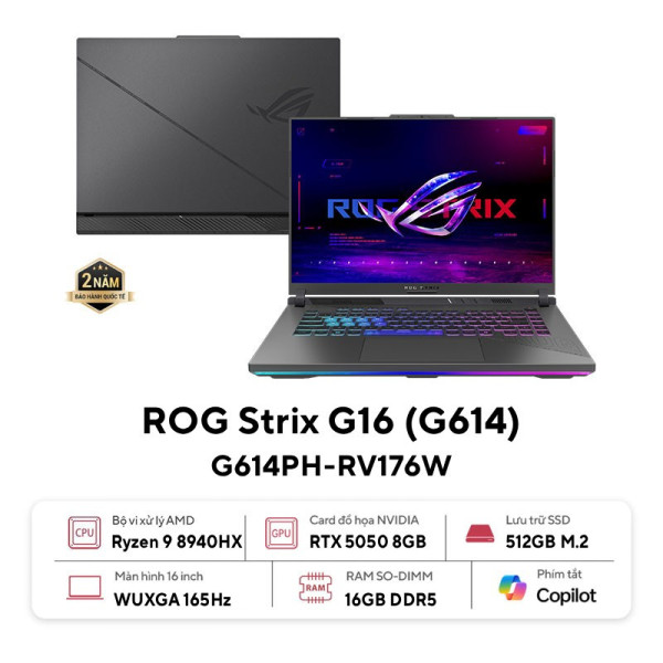 Laptop ASUS ROG Strix G16 G614PH-RV176W