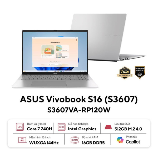Laptop ASUS Vivobook S16 S3607VA-RP120W