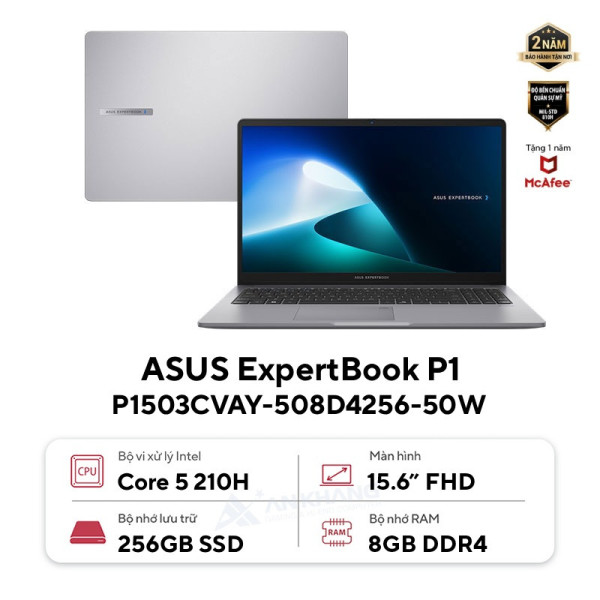 Laptop ASUS ExpertBook P1 P1503CVAY-508D4256-50W