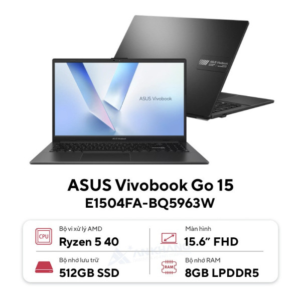 Laptop ASUS Vivobook Go 15 E1504FA-BQ5963W
