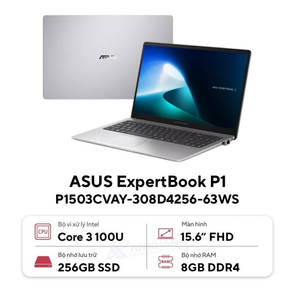 Laptop ASUS ExpertBook P1 P1503CVAY-308D4256-63WS