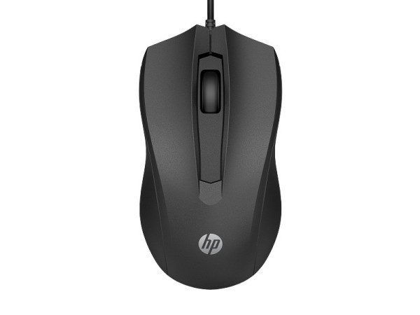 Chuột có dây HP 100 (6VY96AA) - Màu Đen