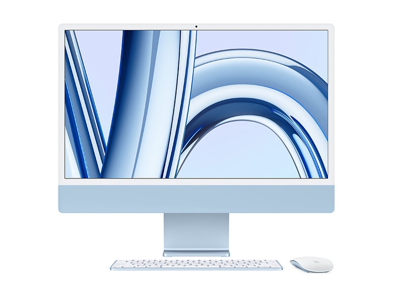 iMac M3 24 inch MQRQ3SA/A (8GB-256GB) Blue