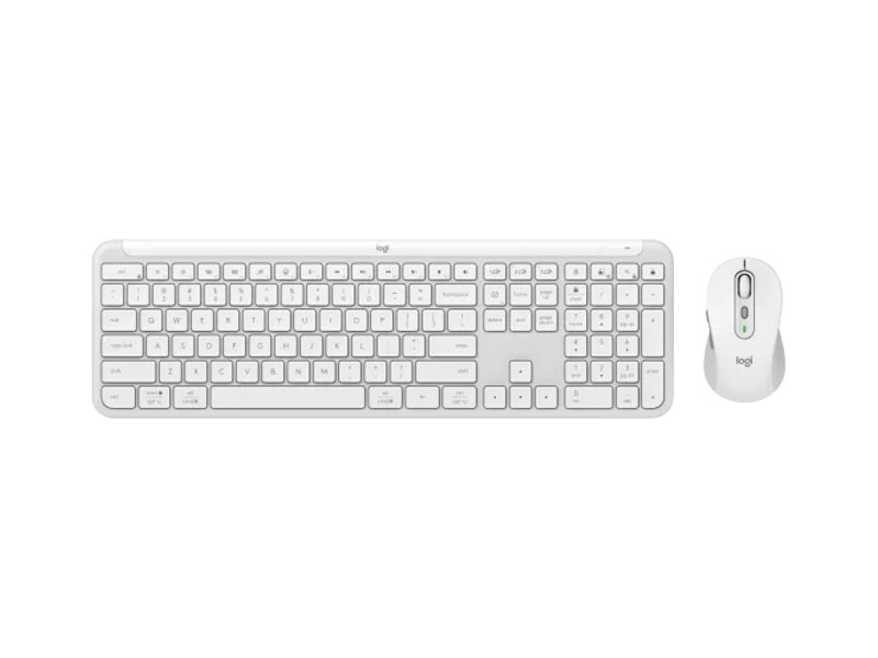 Bộ bàn phím chuột không dây Logitech Signature MK950 Trắng (White)