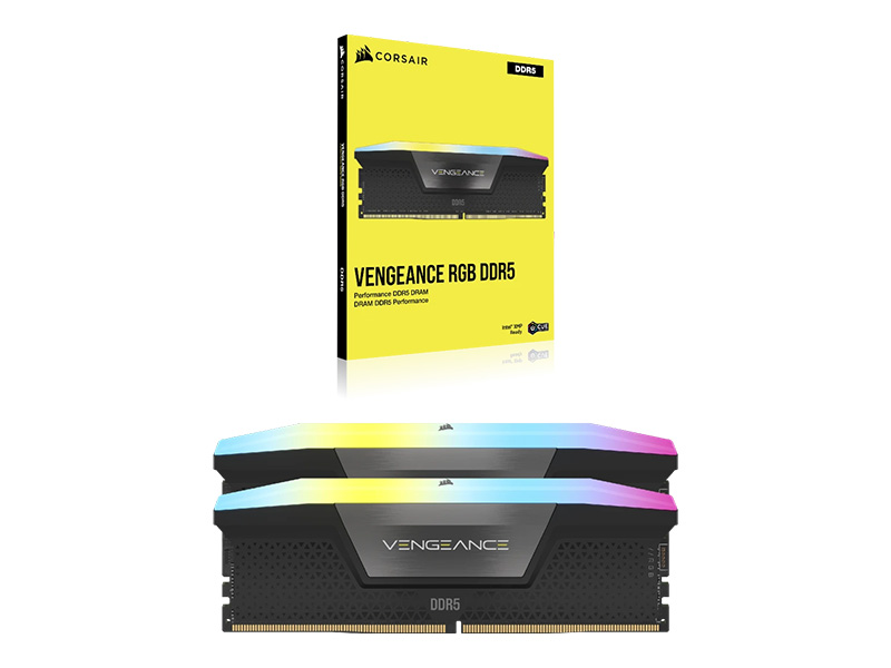 Ram Corsair Vengeance RGB 32GB (2x16GB) DDR5 6000MHz CMH32GX5M2E6000C36