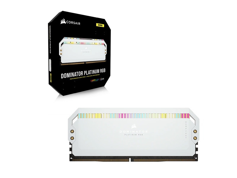 Ram Corsair Dominator Platinum RGB 64GB (2x32GB) DDR5 5200MHz CMT64GX5M2B5200C40W