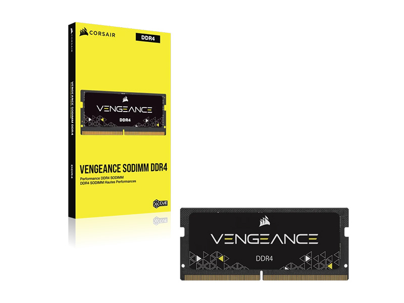 Ram Laptop Corsair Vengeance 8GB (1x8GB) DDR4 2666MHz CMSX8GX4M1A2666C18
