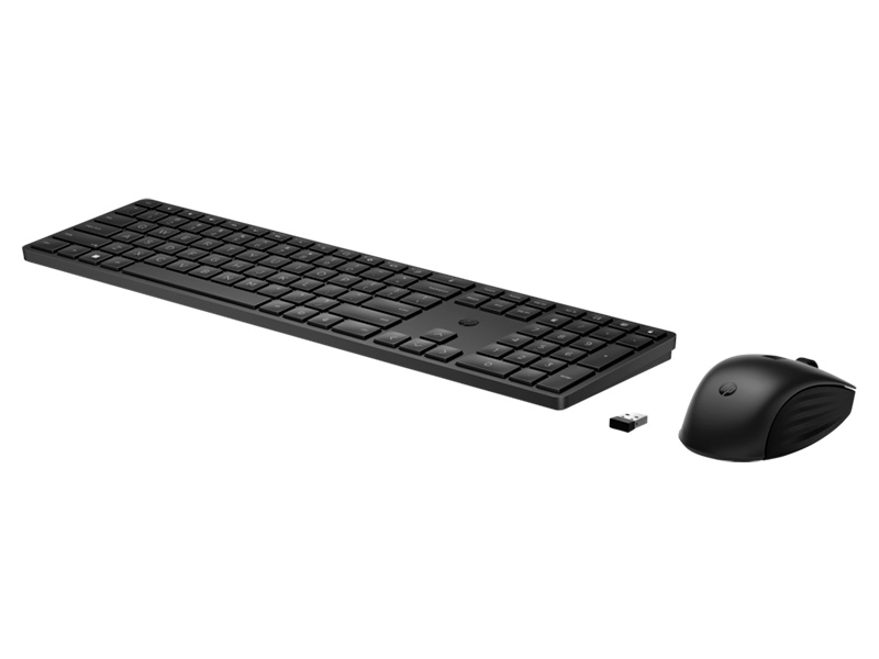 Bộ bàn phím chuột không dây HP 650 Đen (Black) 4R013AA