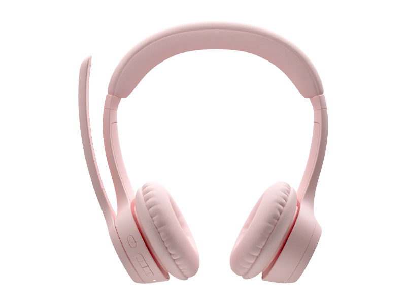 Tai nghe không dây Logitech Zone 300 Bluetooth màu hồng (Rose)