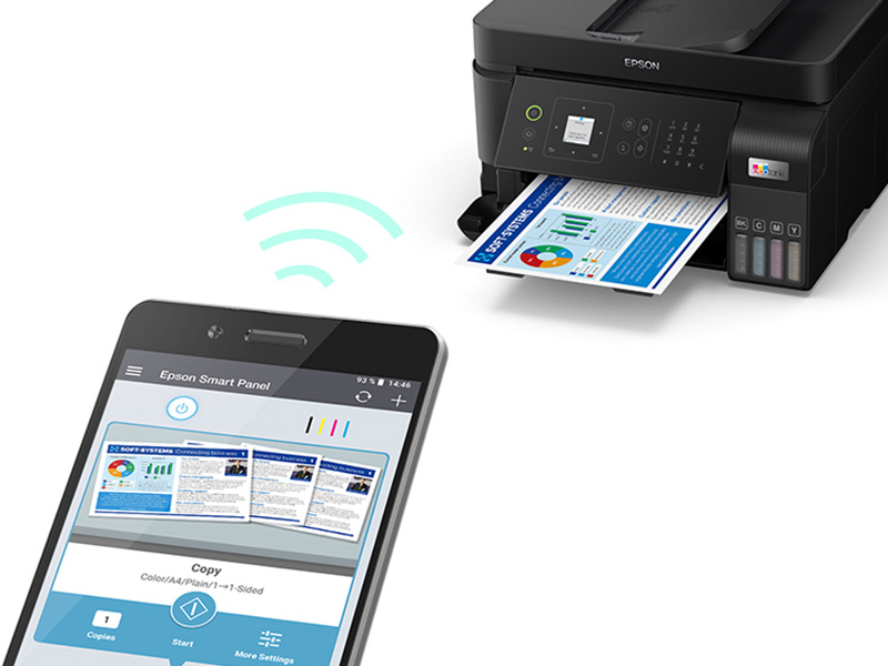 Máy in phun màu đa chức năng Epson L5590 STD